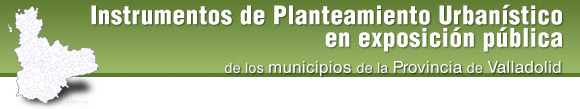 Planeamiento Urbanístico en Exposición Pública